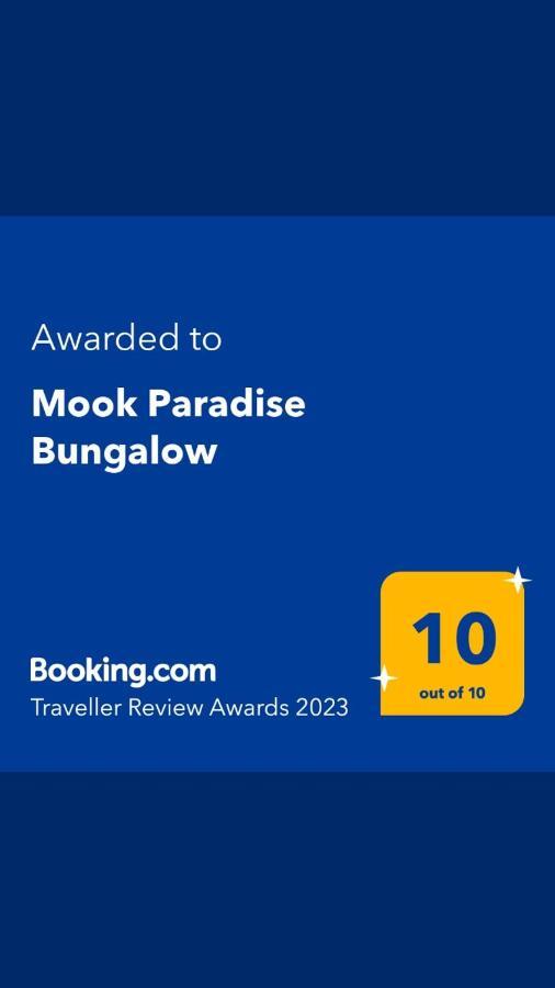 Mook Paradise Bungalow Đảo Đảo Koh Mook Ngoại thất bức ảnh